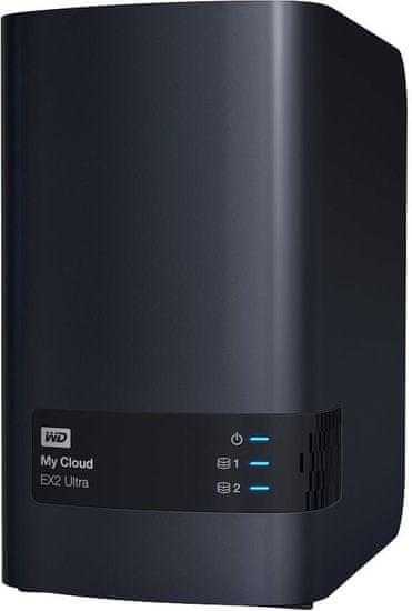 Western Digital WD My Cloud EX2 Ultra, 8TB (2x4TB) (WDBVBZ0080JCH-EESN)