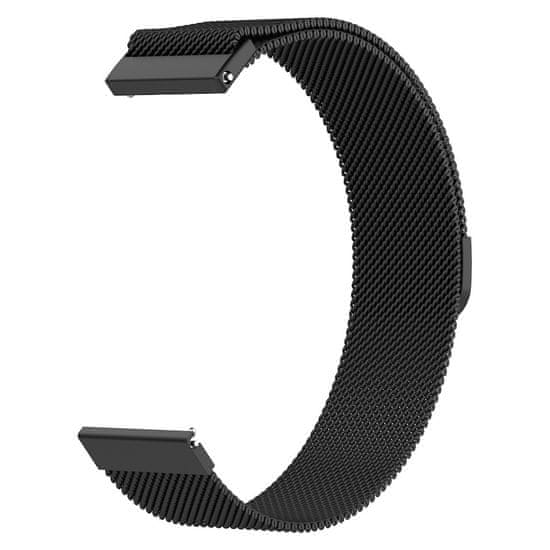 BStrap Milanese remienok na Huawei Watch GT/GT2 46mm, black