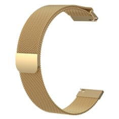 BStrap Milanese remienok na Huawei Watch 3 / 3 Pro, gold