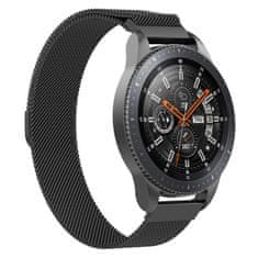 BStrap Milanese remienok na Xiaomi Watch S1 Active, black