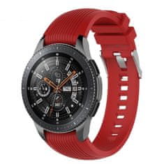 BStrap Silicone Davis remienok na Huawei Watch GT/GT2 46mm, dark red