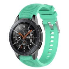 BStrap Silicone Davis remienok na Huawei Watch GT/GT2 46mm, teal