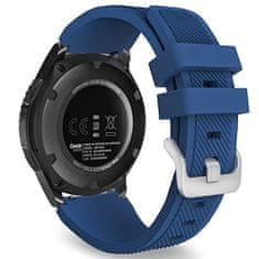 BStrap Silicone Sport remienok na Huawei Watch GT2 Pro, dark blue