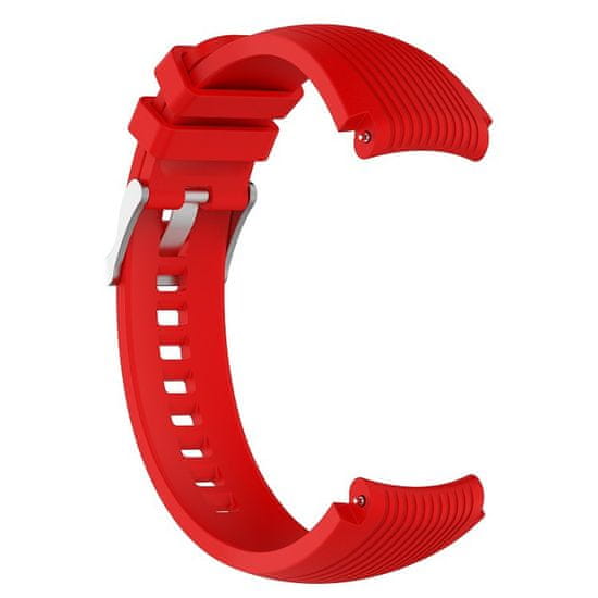 BStrap Silicone Davis remienok na Huawei Watch 3 / 3 Pro, red