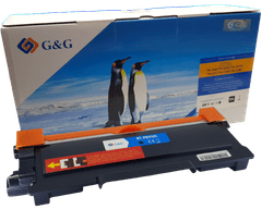 G&G Brother TN-2220 , Premium patentovaný toner XL , 5000 strán s čipom Čierna - Black 