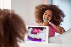 Philips Sonická elektrická zubná kefka detská s bluetooth ružová HX6352/42