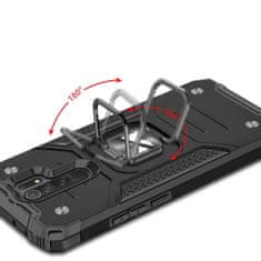 WOZINSKY Puzdro Wozinsky Ring armor pre Xiaomi Redmi Note 9/Redmi 10X 4G - Čierna KP10499