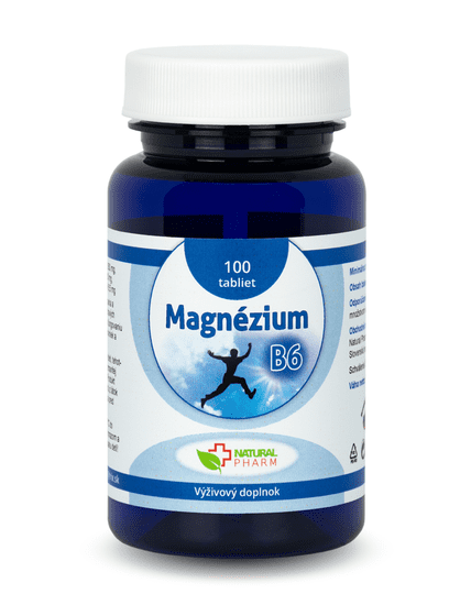 Natural Pharm Magnézium + B6 tablety 100 ks