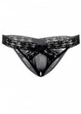 Daring Intimates Daring Intimates Alessandra black L / XL - nohavičky s otvoreným rozkrokom
