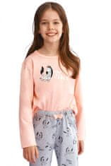 TARO Dievčenské pyžamo 2615 Sarah pink, ružová, 104