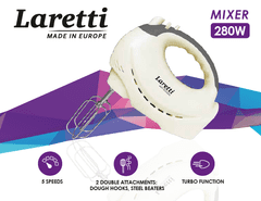 Laretti Ručný šľahač Laretti LR-MX0128 