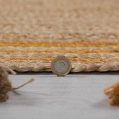 Flair Kusový koberec Lunar Ochre kruh – na von aj na doma 150x150 (priemer) kruh
