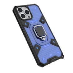 MG Capsule Ring plastový kryt na iPhone 13, modrý