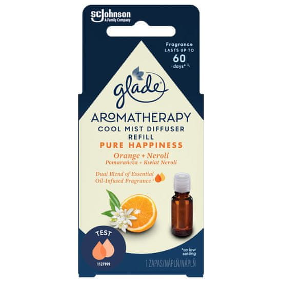 Glade Aromatherapy Cool Mist Diffuser Pure Hapiness náplň 17,4ml