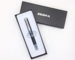 Zebra Guľôčkové pero "SL-F1", modrá, 0,24 mm, teleskopické, kovové, čierne telo 82401-24