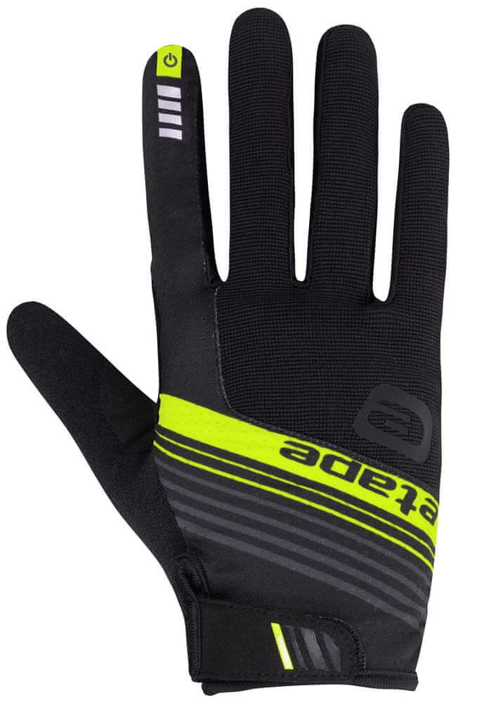 Etape Spring+ Cyklistické rukavice čierna XL