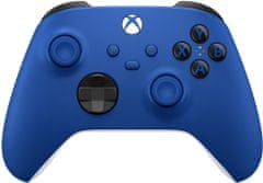 Microsoft Xbox saries Bezdrátový ovládač, Shock Blue (QAU-00009)