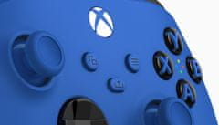 Microsoft Xbox saries Bezdrátový ovládač, Shock Blue (QAU-00009)
