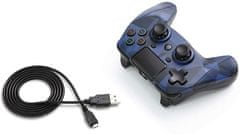 Game:Pad 4 S, bezdrátový, modré camo (PS4) (SB912726)
