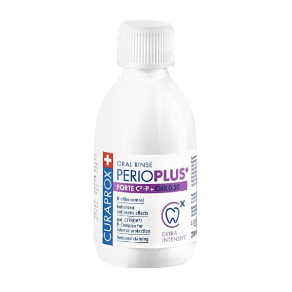 Curaprox Ústna voda PerioPlus+ Forte (Oral Rinse) 200 ml