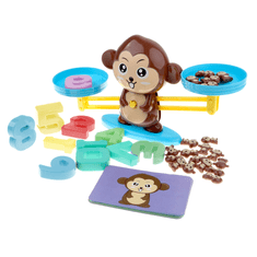 Alum online Vzdelávacia opička - Opičí váha s číslami