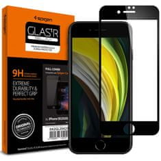 Spigen Glass FC HD, black - iPhone SE (2022/2020)/8/7