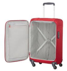 Samsonite Cestovný príručný kufor na kolieskach CityBeat SPINNER 55/20 LENGTH 35 CM Red