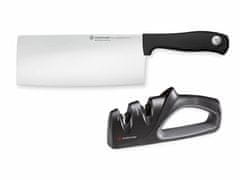 Wüsthof Silverpoint Čínsky kuchársky nôž + Brúsik