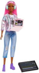 Mattel Barbie Hudobná producentka černoška