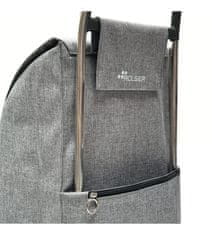 Rolser Jolie Tweed RG2 nákupná taška na kolieskach, sivá