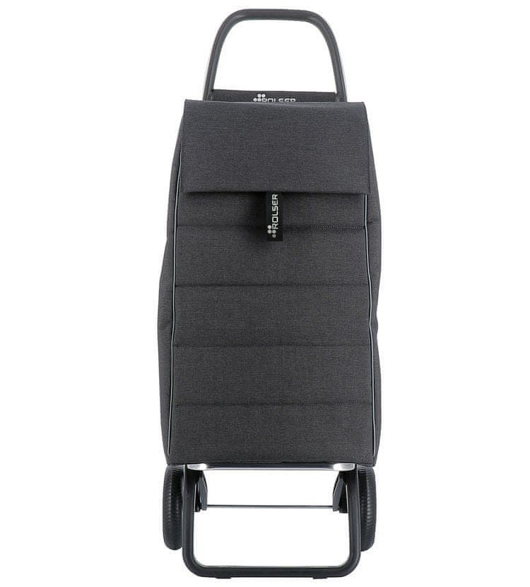 Rolser Jolie Tweed RG2 nákupná taška na kolieskach, čierna - zánovné