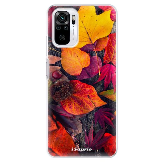 iSaprio Silikónové puzdro - Autumn Leaves 03 pre Xiaomi Redmi Note 10 / Note 10S