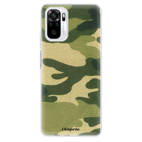 iSaprio Silikónové puzdro - Green Camuflage 01 pre Xiaomi Redmi Note 10 / Note 10S