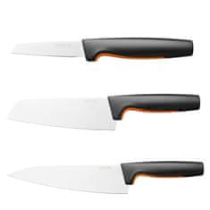 FISKARS 1057555 blok plastovy čierny sa 3 nožmi Functional Form