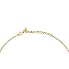 Morellato Romantický pozlátený náhrdelník s kryštálmi passion SAUN04