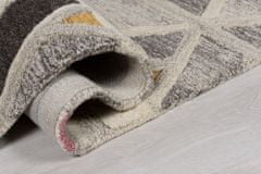 Flair Kusový koberec Moda River Grey / Multi 60x230