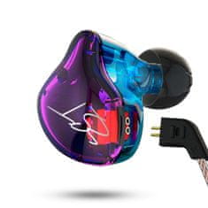 KZ ZST hybridné HiFi slúchadlá do uší, farebné