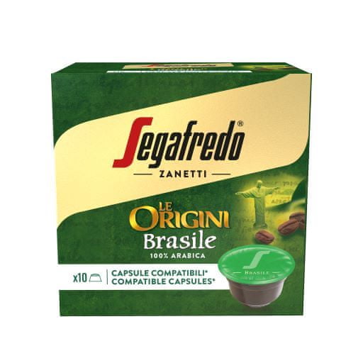 Segafredo Zanetti Le Origini Brasile kapsule 60 ks x 7,5 g (Dolce Gusto)