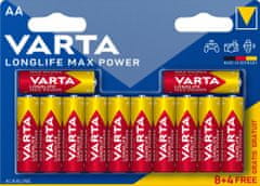 VARTA Longlife Max Power 8 + 4 AA (Double blister) 4706101462