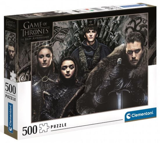 Clementoni Puzzle Game of Thrones 500 dielikov