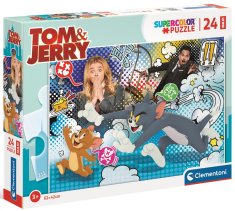 Clementoni Puzzle Maxi Tom a Jerry 24 dielikov