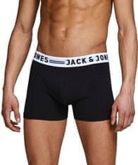 Jack&Jones 3 PACK - pánske boxerky 12081832 Light Grey Melange (Veľkosť S)