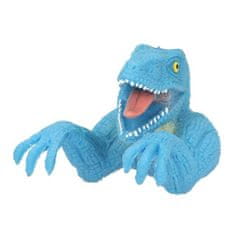 Dino World Prstová bábka ASST, Modrý, T-Rex