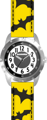CLOCKODILE Svietivé žlto-čierne chlapčenské hodinky SUPERHERO