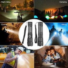 Solight Solight nabíjacie LED svietidlo, 1000L, fokus, 2800mAh Li-Ion, USB, darčekové balenie WN34