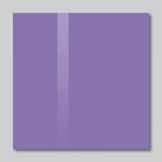 SOLLAU Sklenená magnetická tabuľa fialová kobaltová 60 x 90 cm