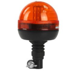 MAR-POL Výstražný maják, svetlo oranžové 12-24V 8W 40 LED M82714