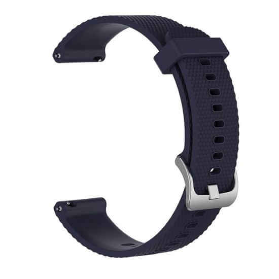 BStrap Silicone Bredon remienok na Huawei Watch 3 / 3 Pro, dark blue
