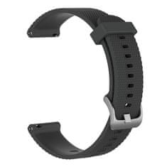 BStrap Silicone Bredon remienok na Huawei Watch GT3 46mm, dark gray