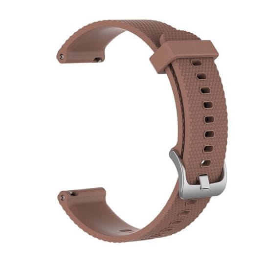 BStrap Silicone Bredon remienok na Huawei Watch 3 / 3 Pro, brown
